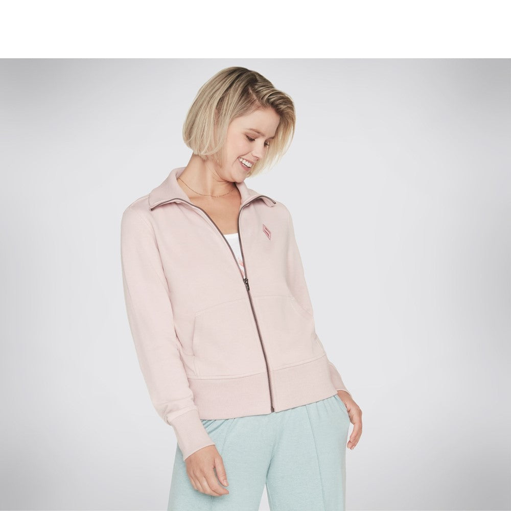 Women's Skechers Hoodless Hoodie Diamond Jacket