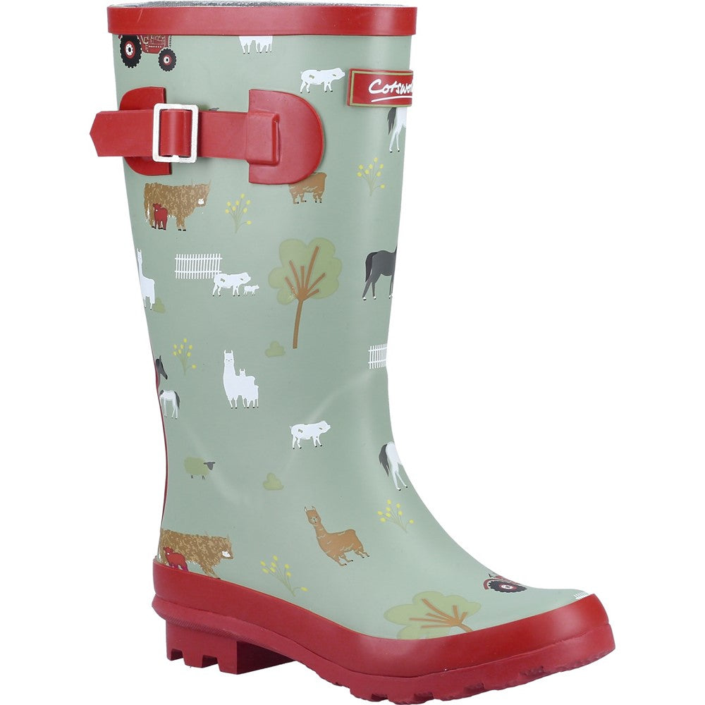Kids' Cotswold Farmyard Junior Wellington