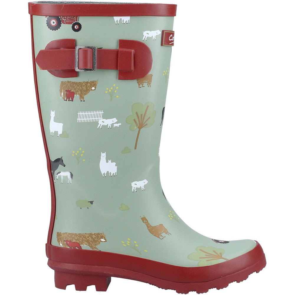 Kids' Cotswold Farmyard Junior Wellington