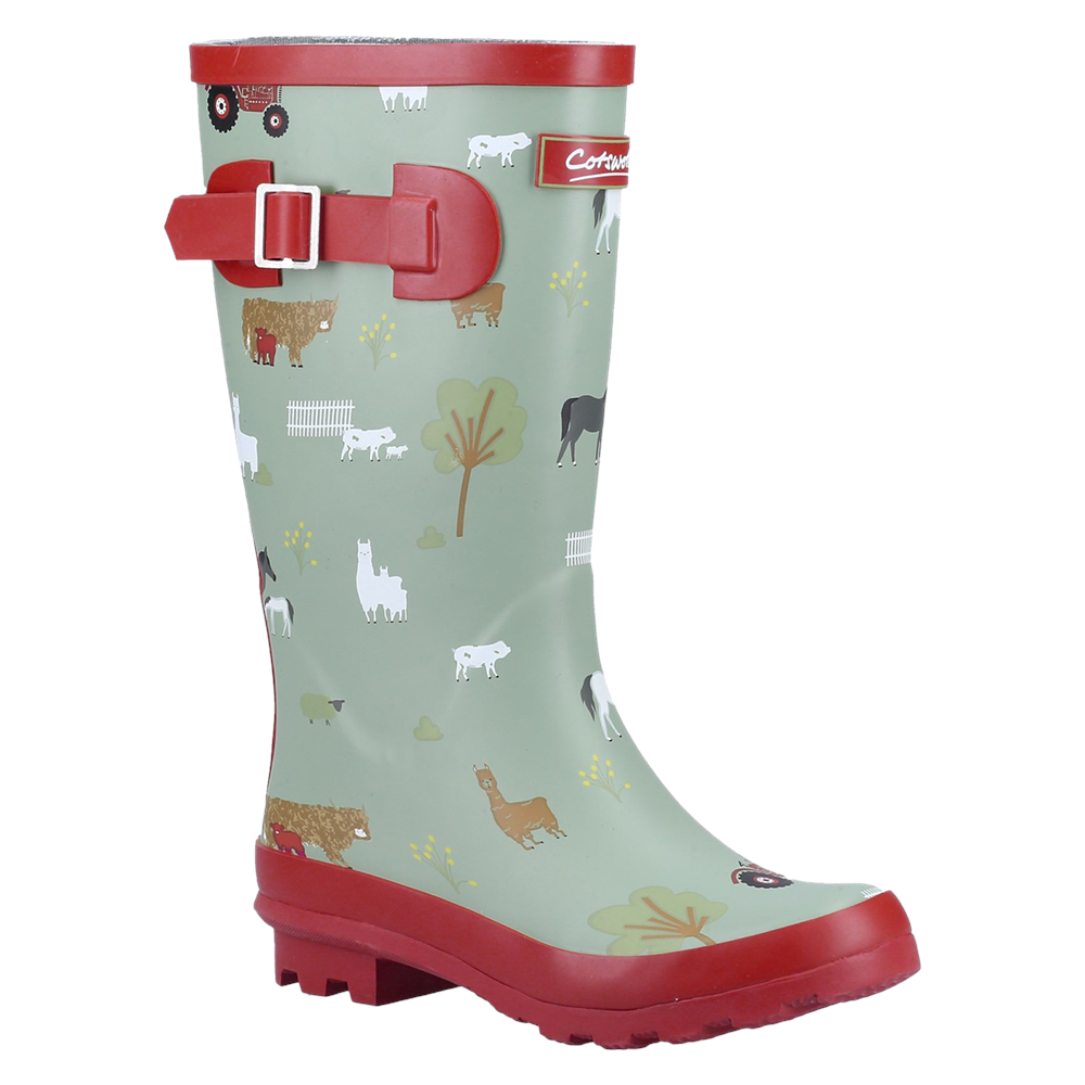 Kids' Cotswold Farmyard Junior Wellington