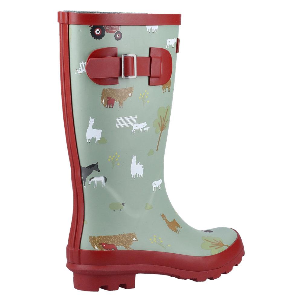 Kids' Cotswold Farmyard Junior Wellington
