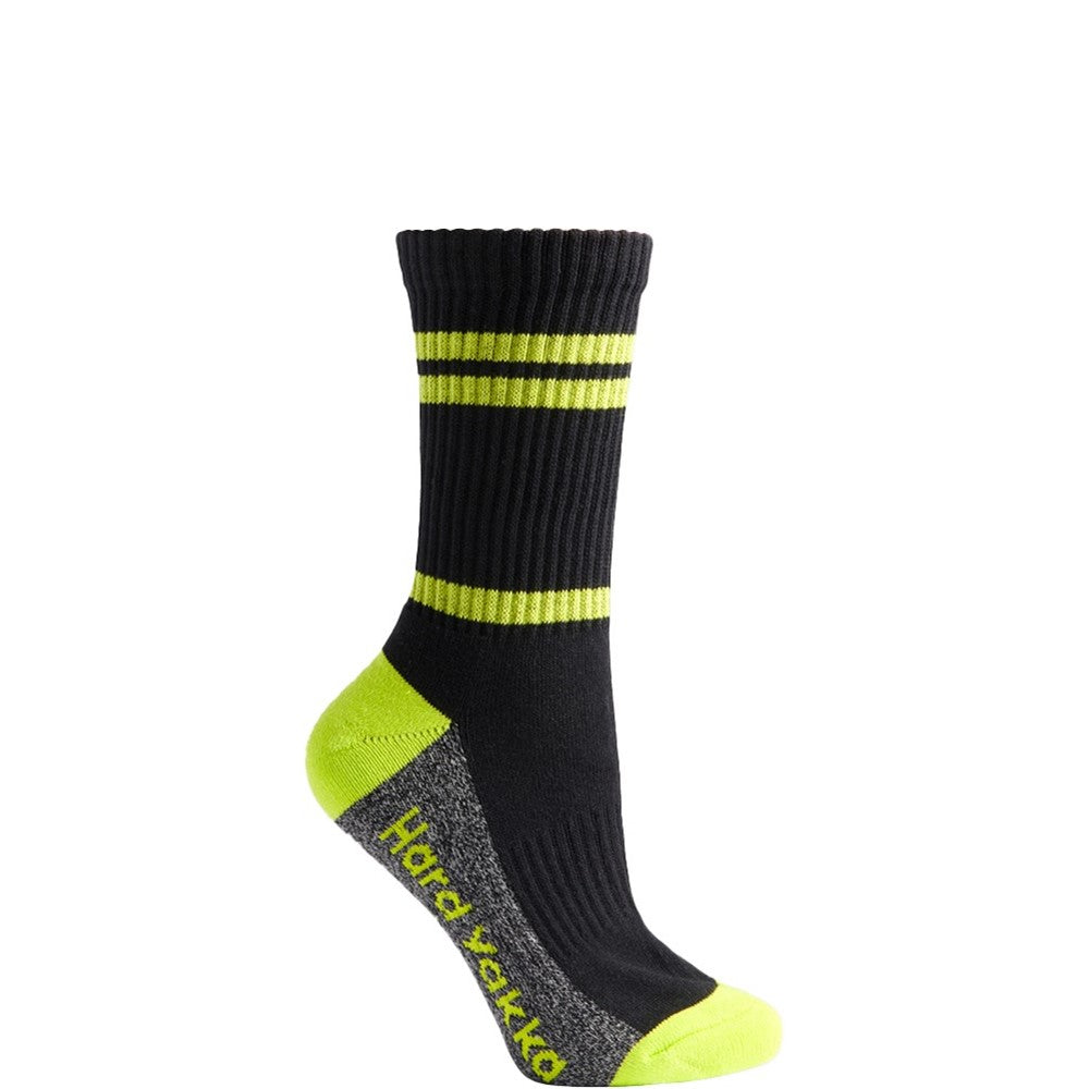 Unisex Hard Yakka Crew 3 Pack Work Sock