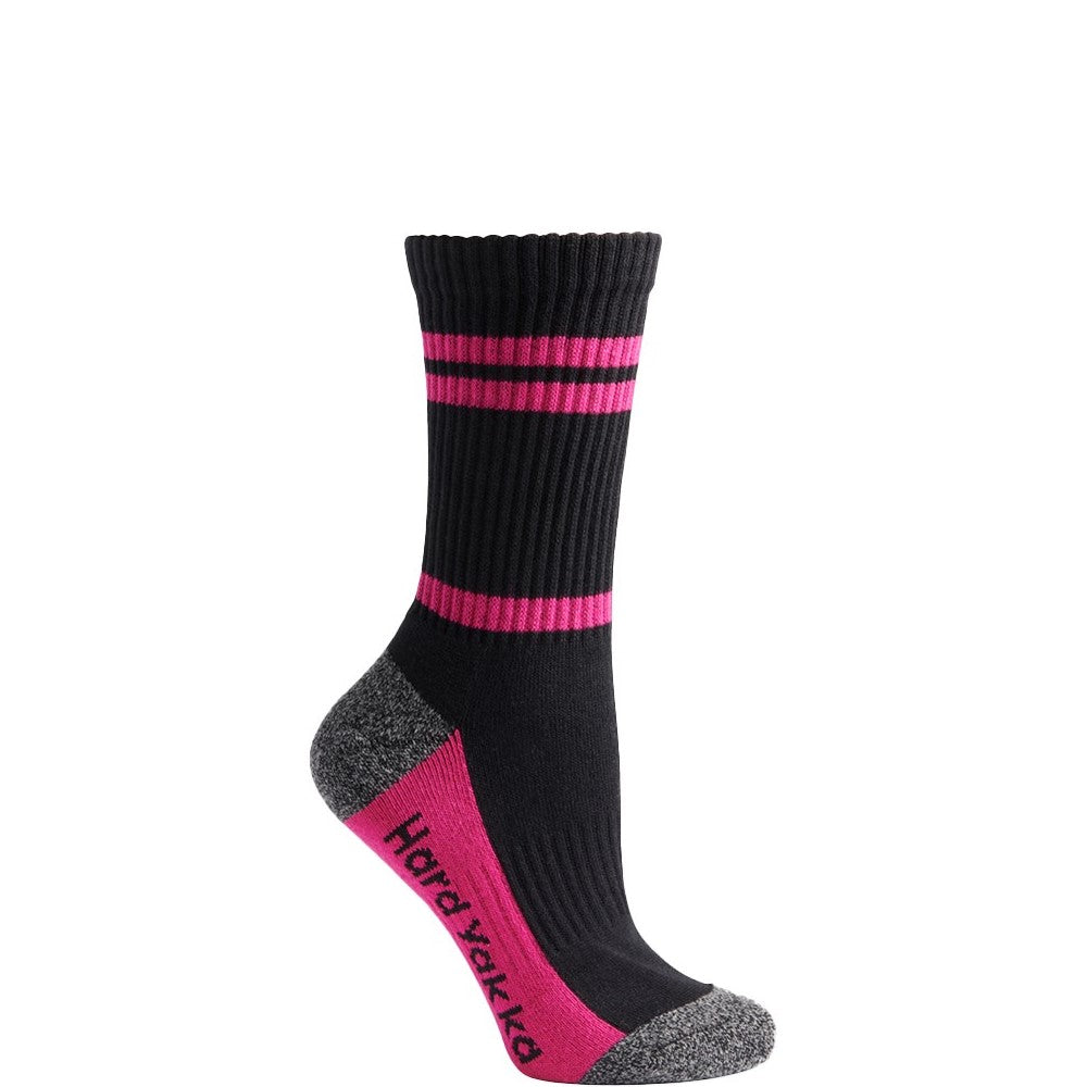 Unisex Hard Yakka Crew 3 Pack Work Sock