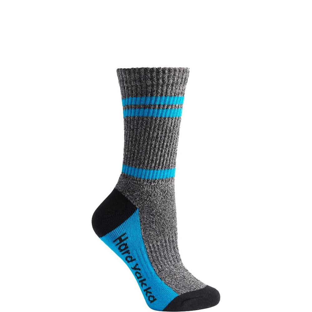 Unisex Hard Yakka Crew 3 Pack Work Sock