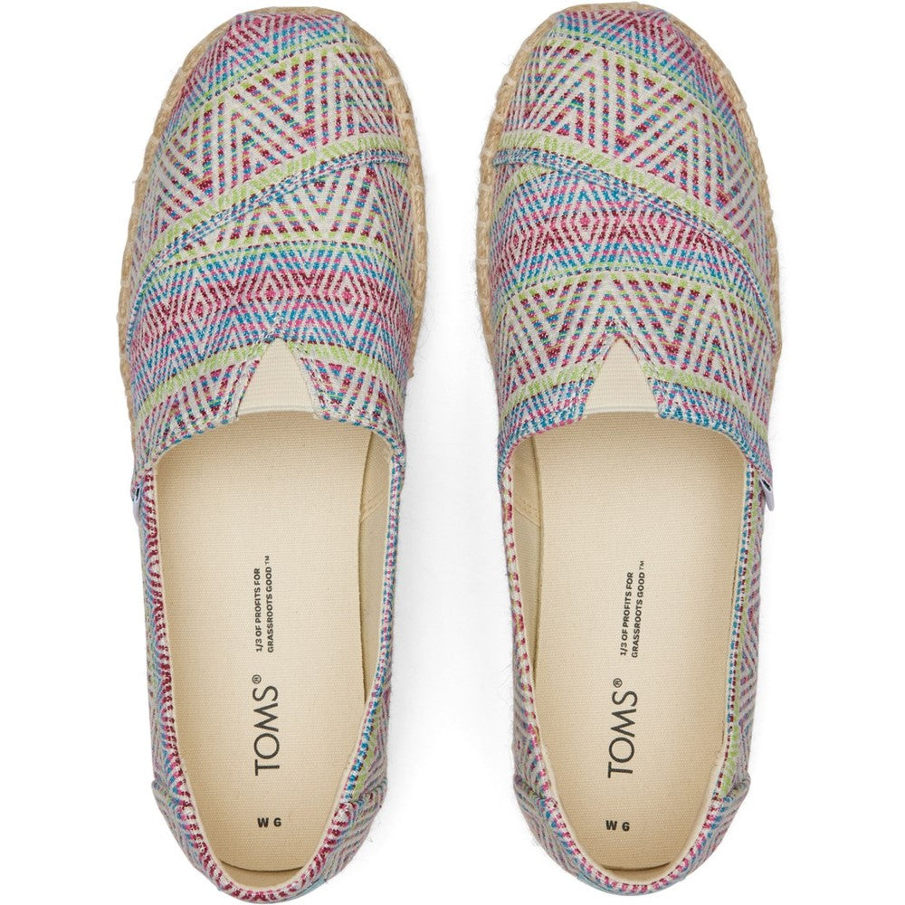 Women's TOMS Alpargata Platform Rope Shoe
