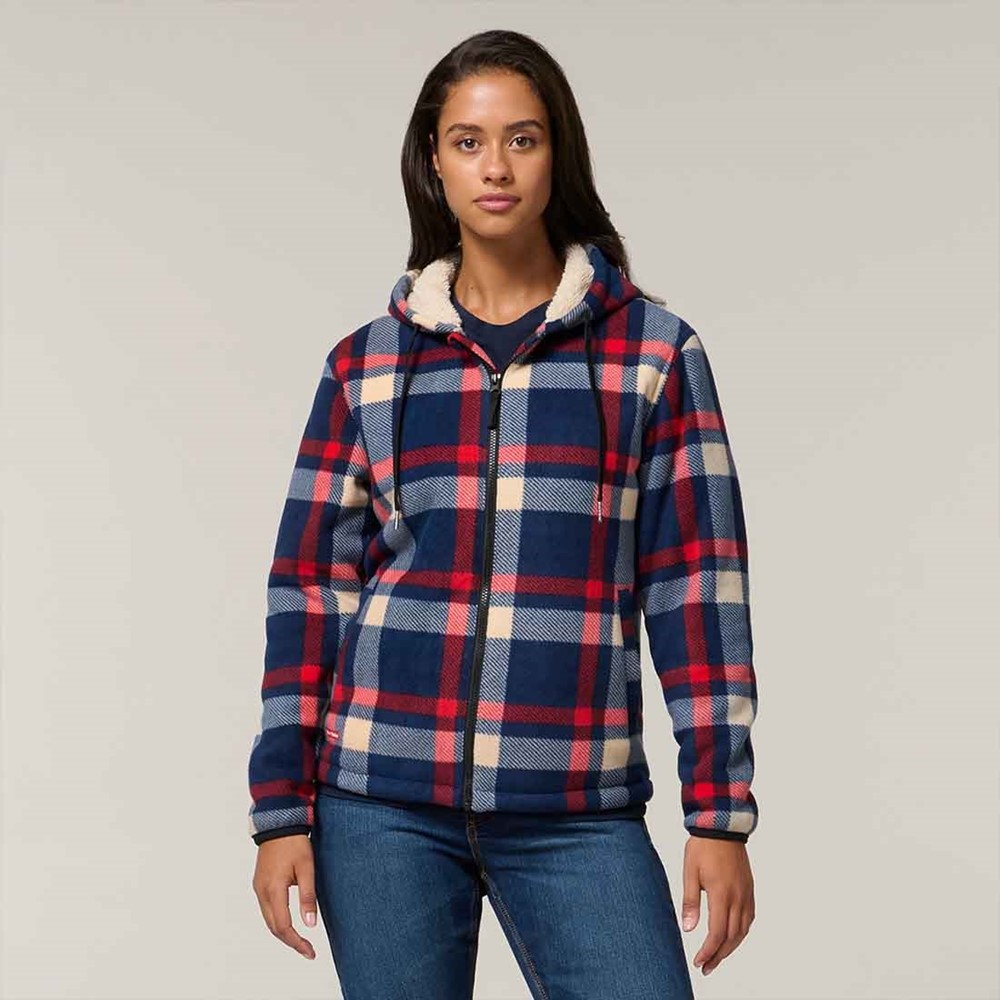 Women's Hard Yakka Check Zoodie