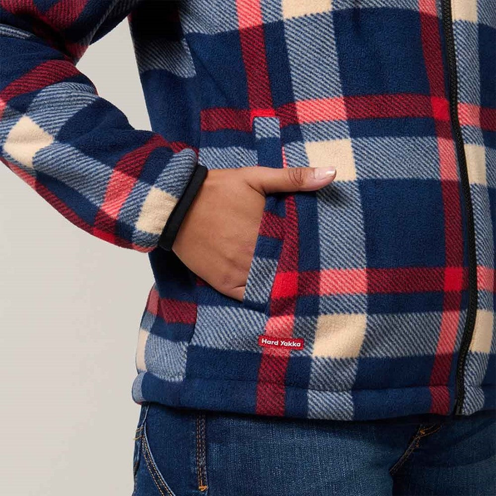 Women's Hard Yakka Check Zoodie