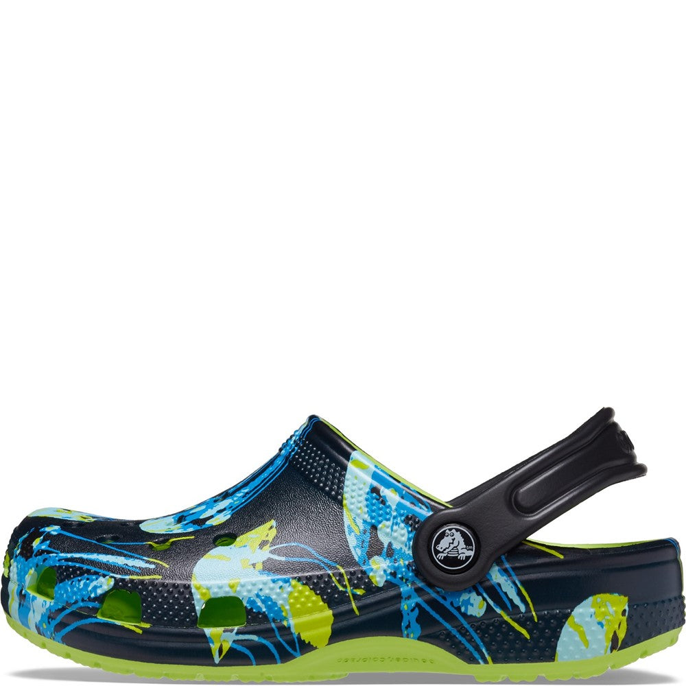 Kids' Crocs Infant Classic Meta Scape Clog