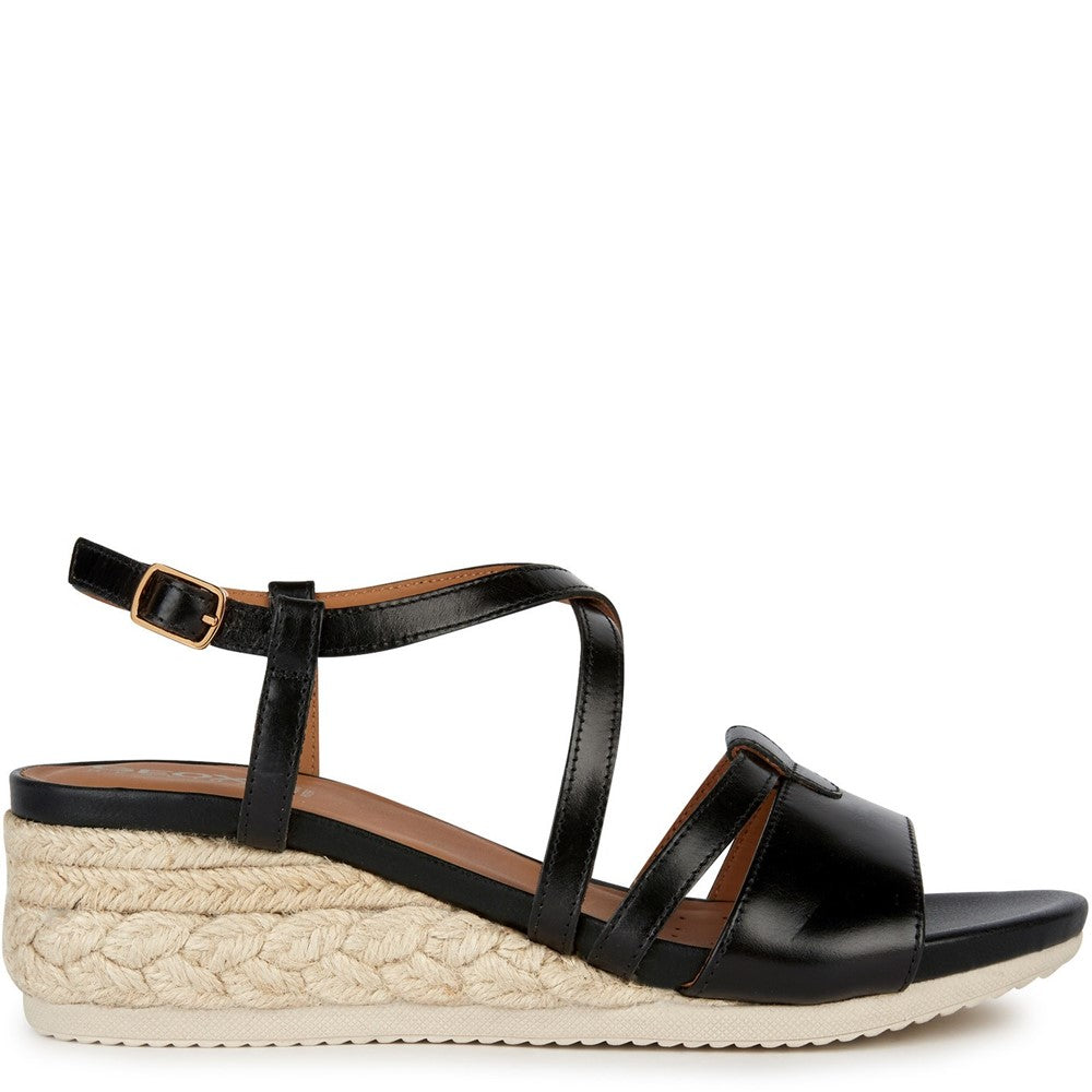 Women's Geox D Ischia Corda A Sandals