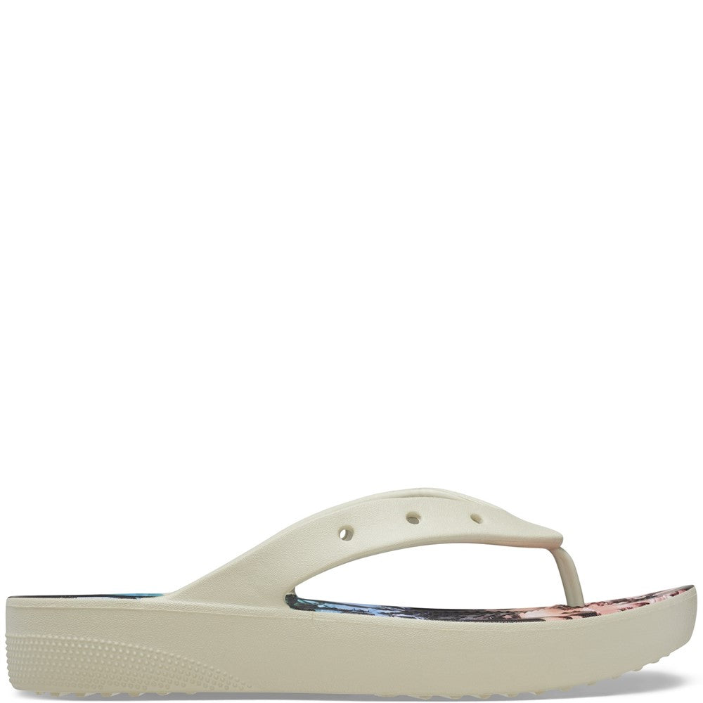 Unisex Crocs Classic Summer Nostalgia Platform Flip Flop
