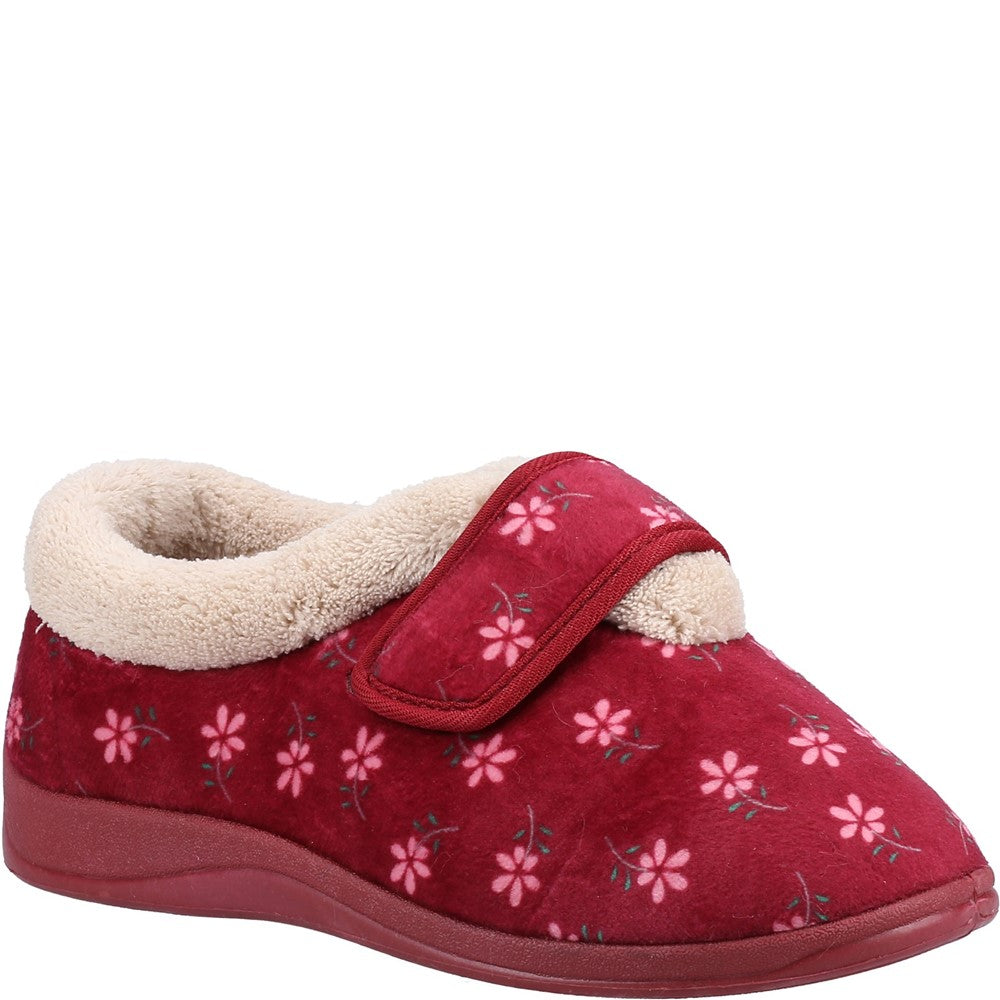Women's Fleet & Foster Tunnis Wide Fit Slippers
