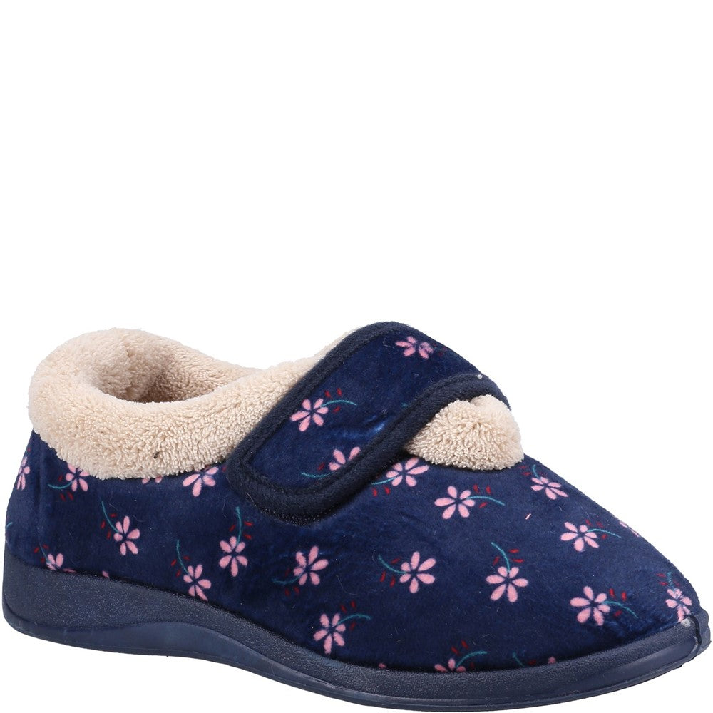 Women's Fleet & Foster Tunnis Wide Fit Slippers