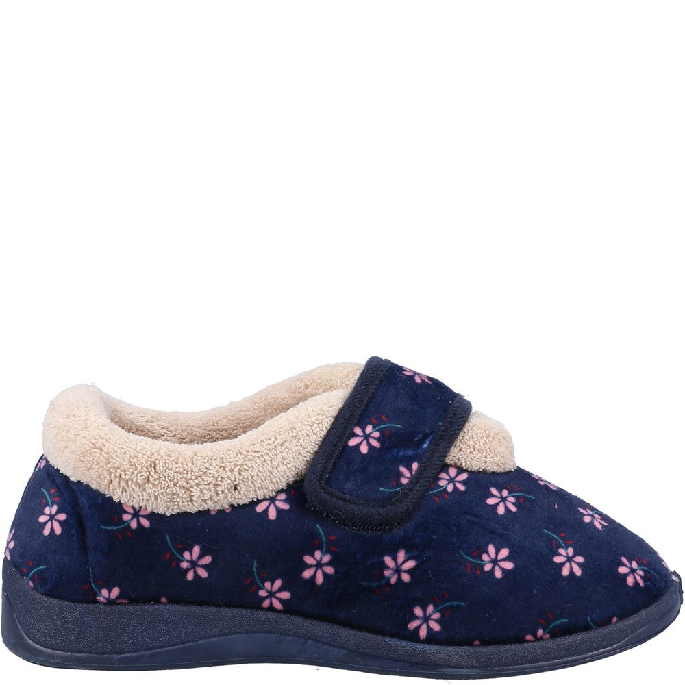 Women's Fleet & Foster Tunnis Wide Fit Slippers