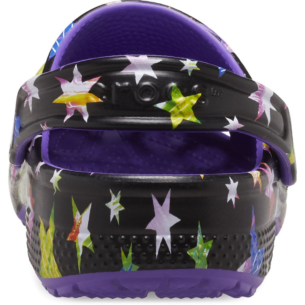 Kids' Crocs Classic Star Print Clog