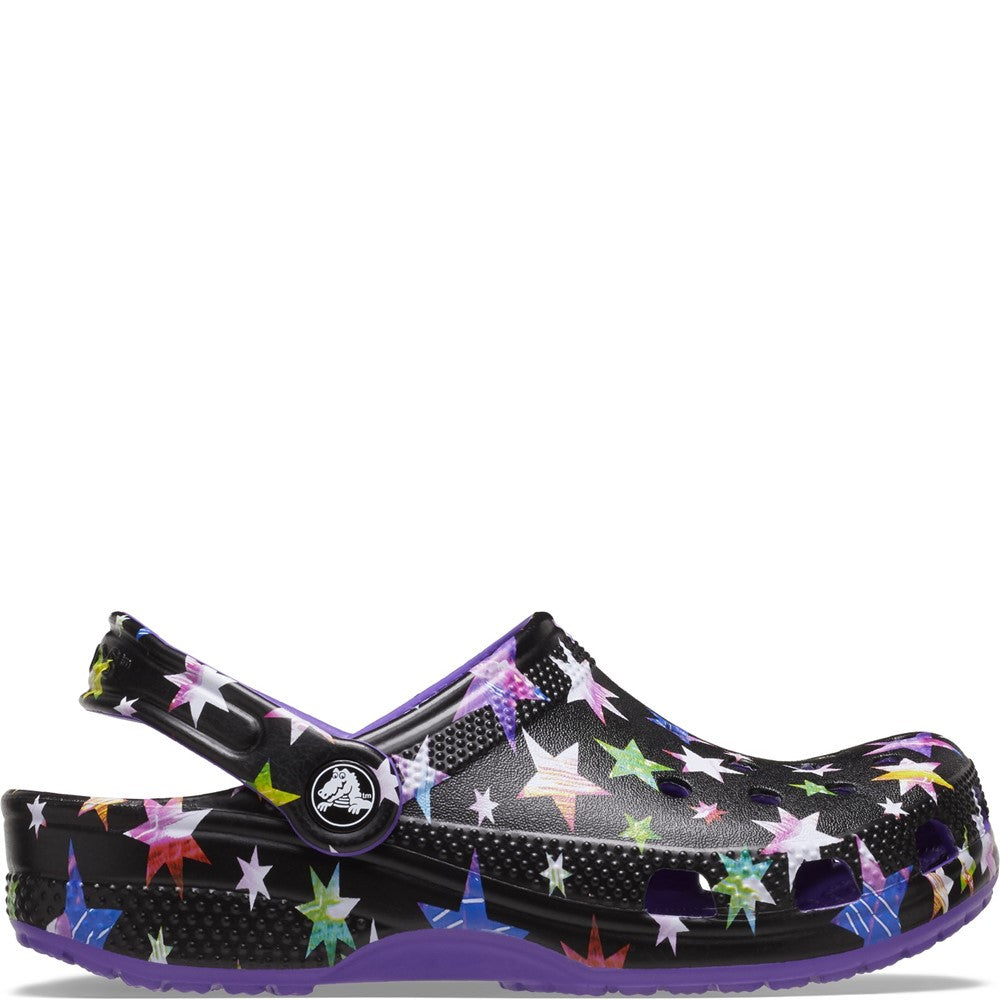 Kids' Crocs Classic Star Print Clog
