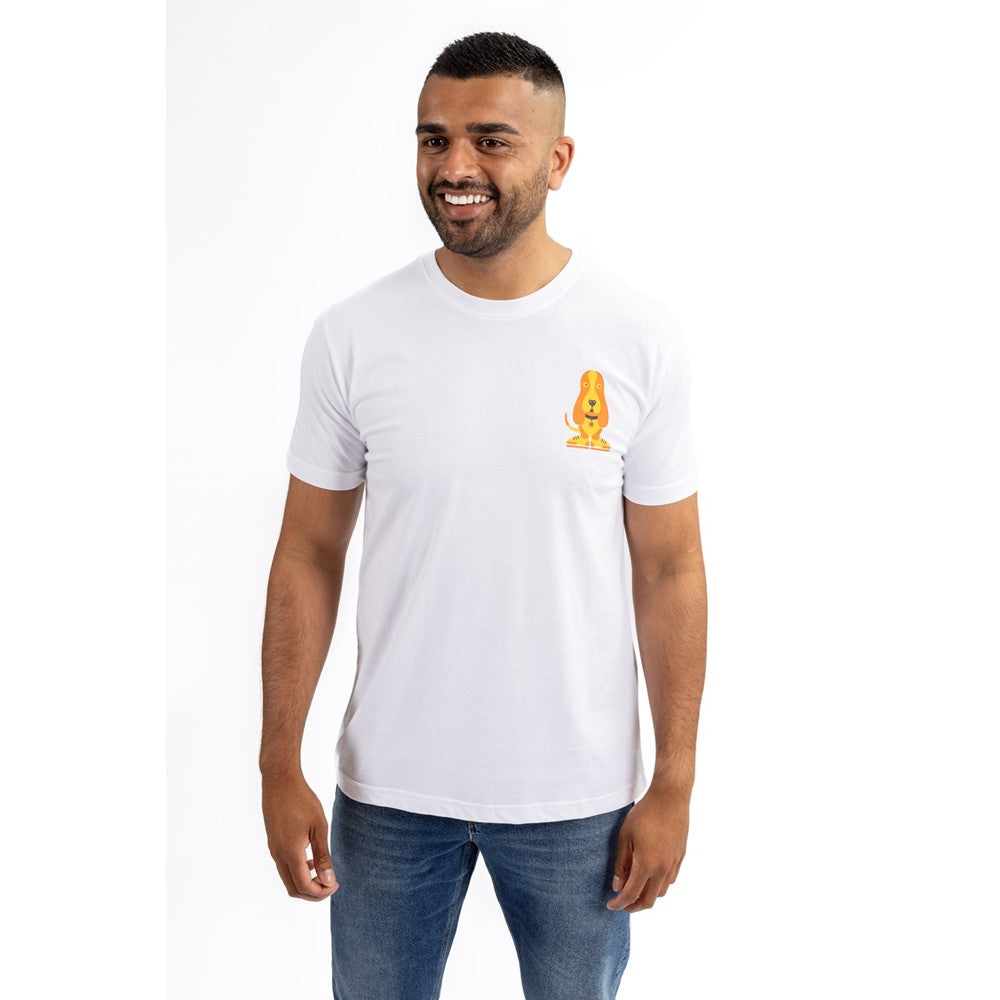 Men's Hush Puppies Mens Modern Basset Tee
