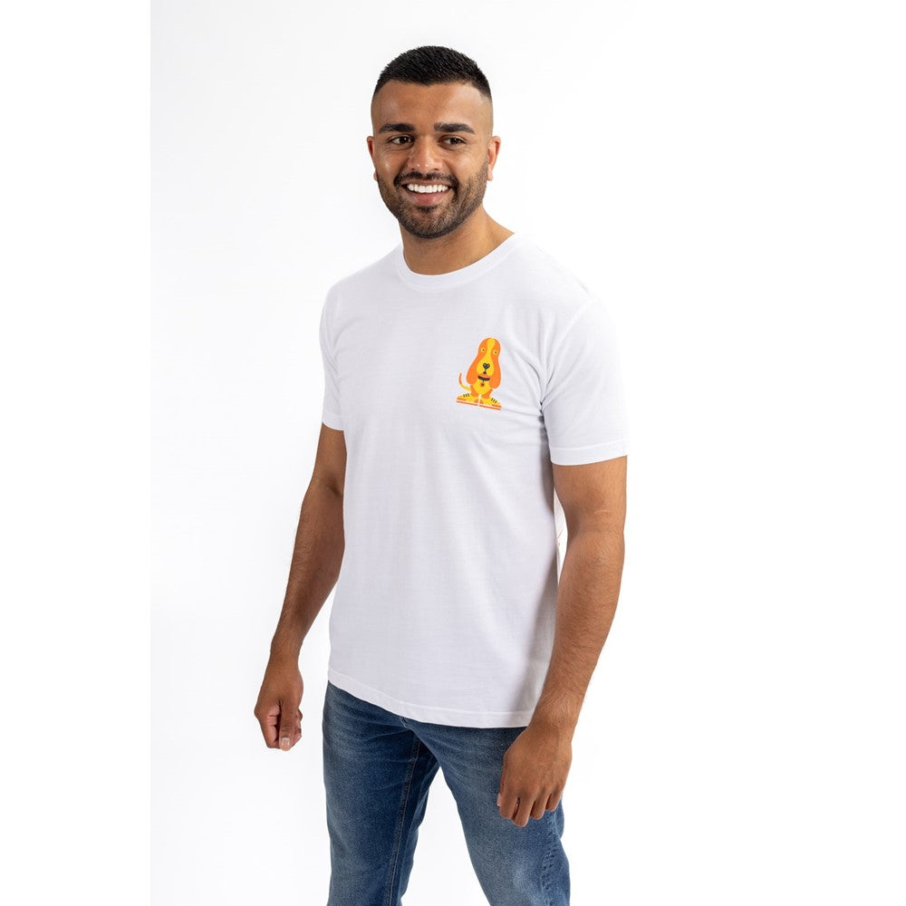 Men's Hush Puppies Mens Modern Basset Tee