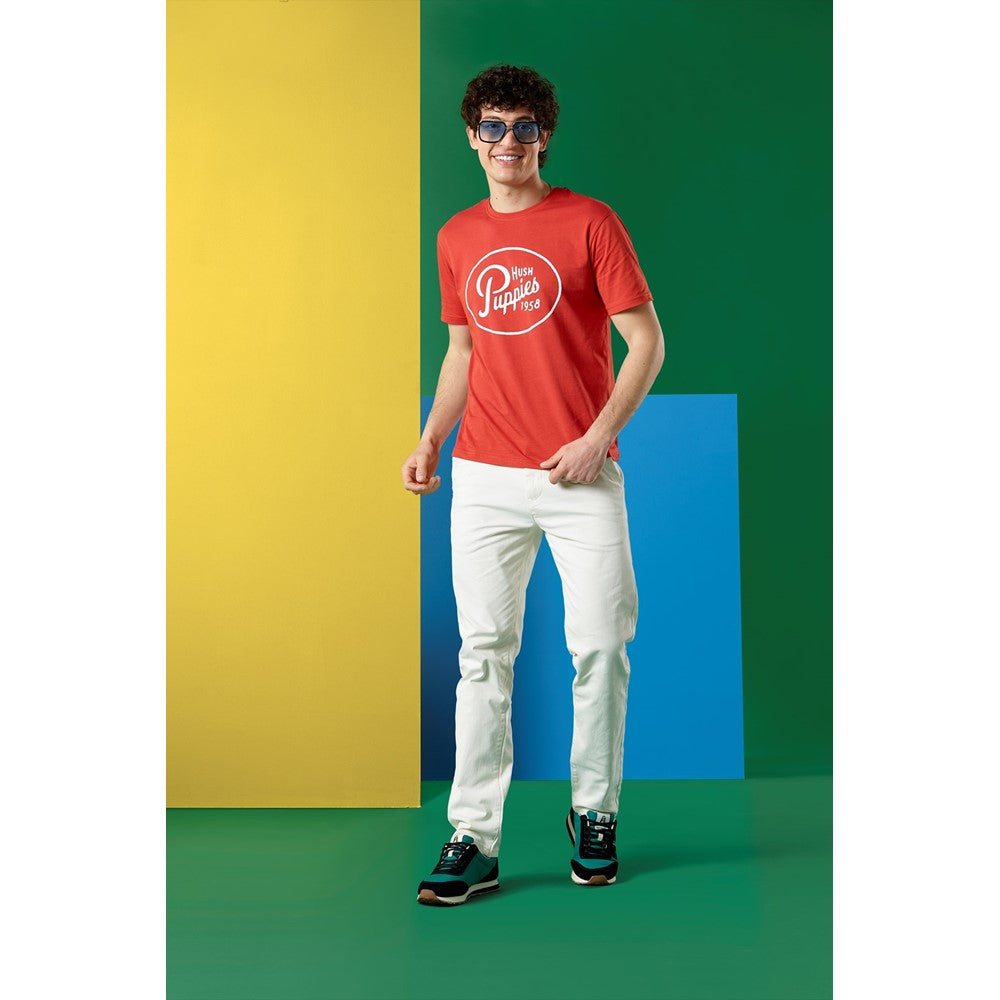 Men's Hush Puppies Mens Retro Script Tee
