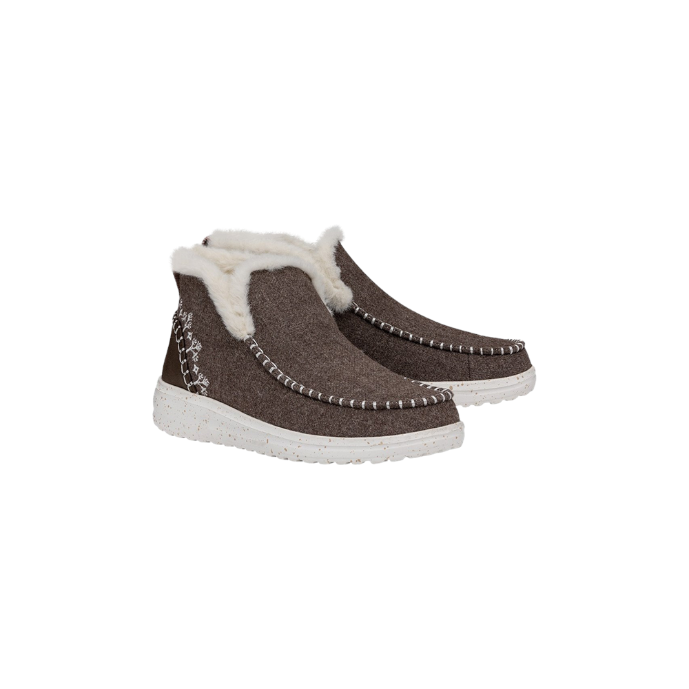 Women's HEYDUDE Denny Wool Faux Shearling Boots