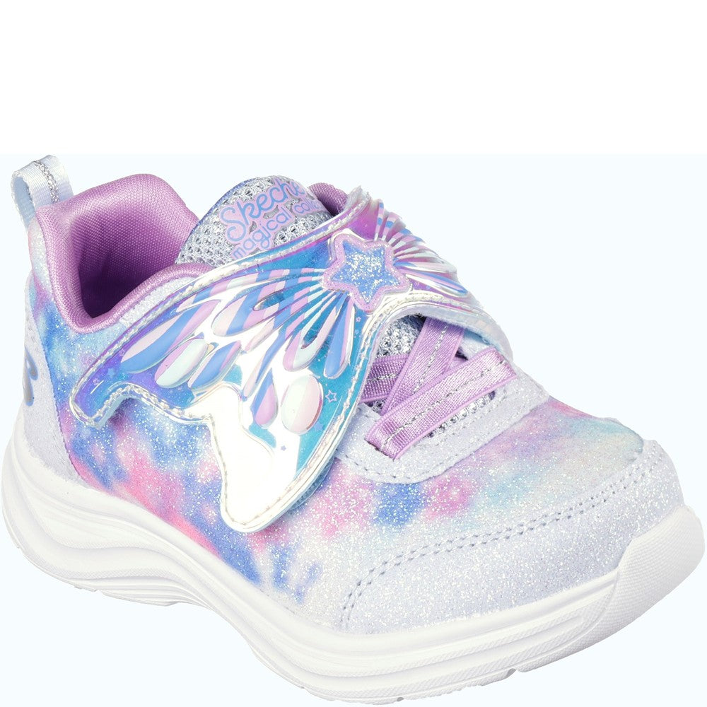 Girls' Skechers Glimmer Kicks - Magical Wings Shoe