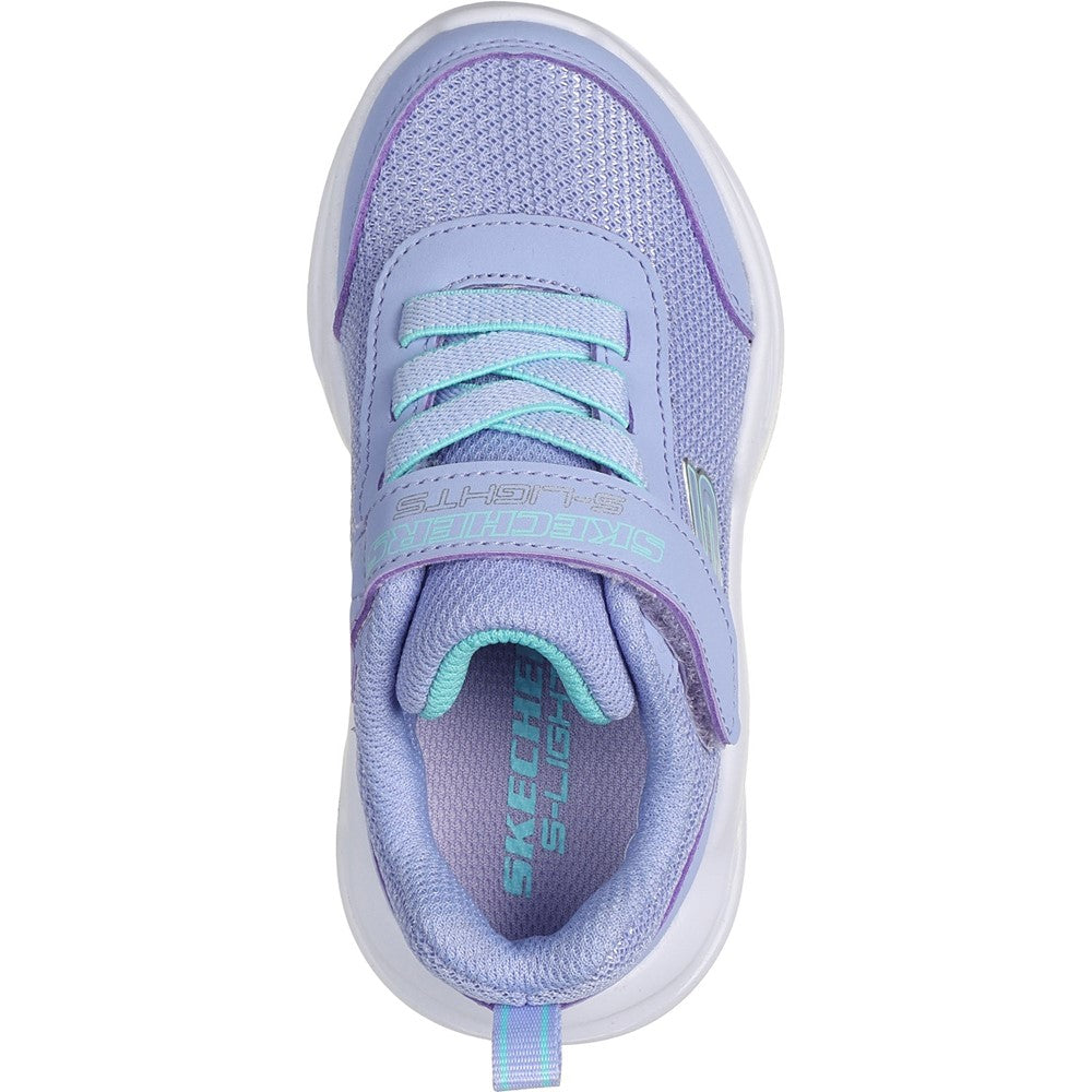 Girls' Skechers Sola Glow Infant Trainers