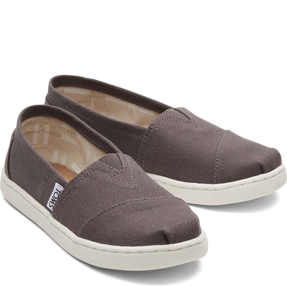 Kids' TOMS Alpargata Canvas Shoe
