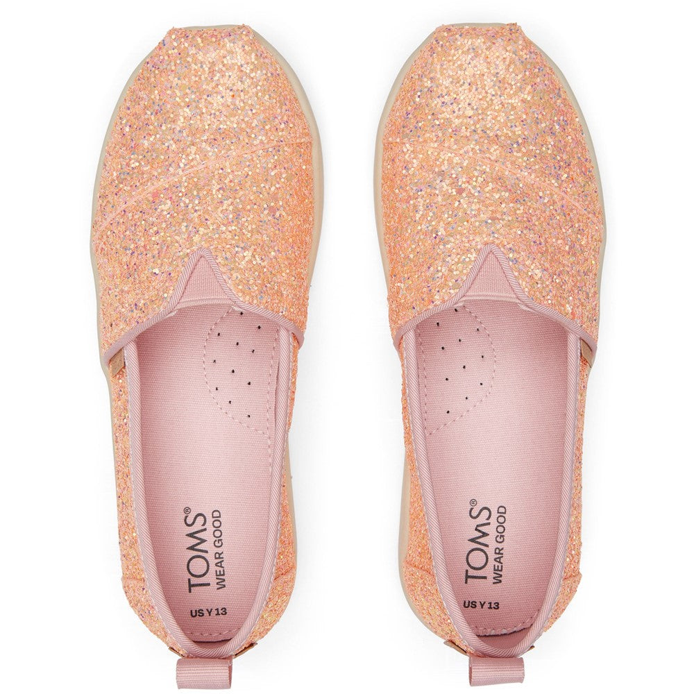 Girls' TOMS Alpargata Sparkle Shoe