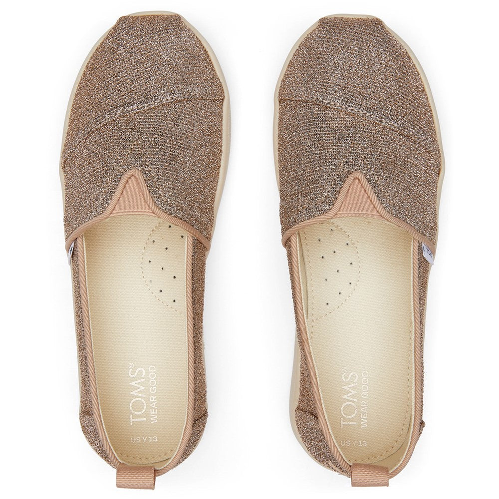 Girls' TOMS Alpargata Sparkle Shoe