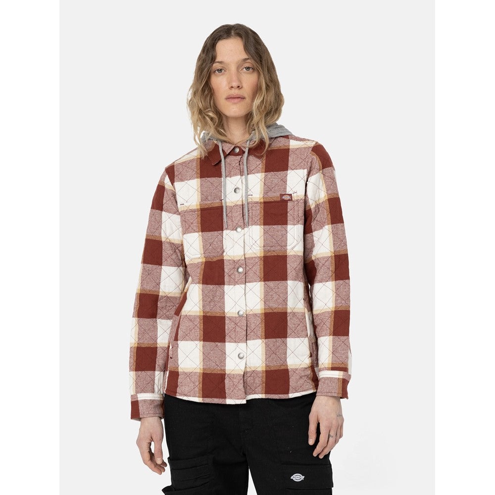Women's Dickies Flannel Shirt Jacket