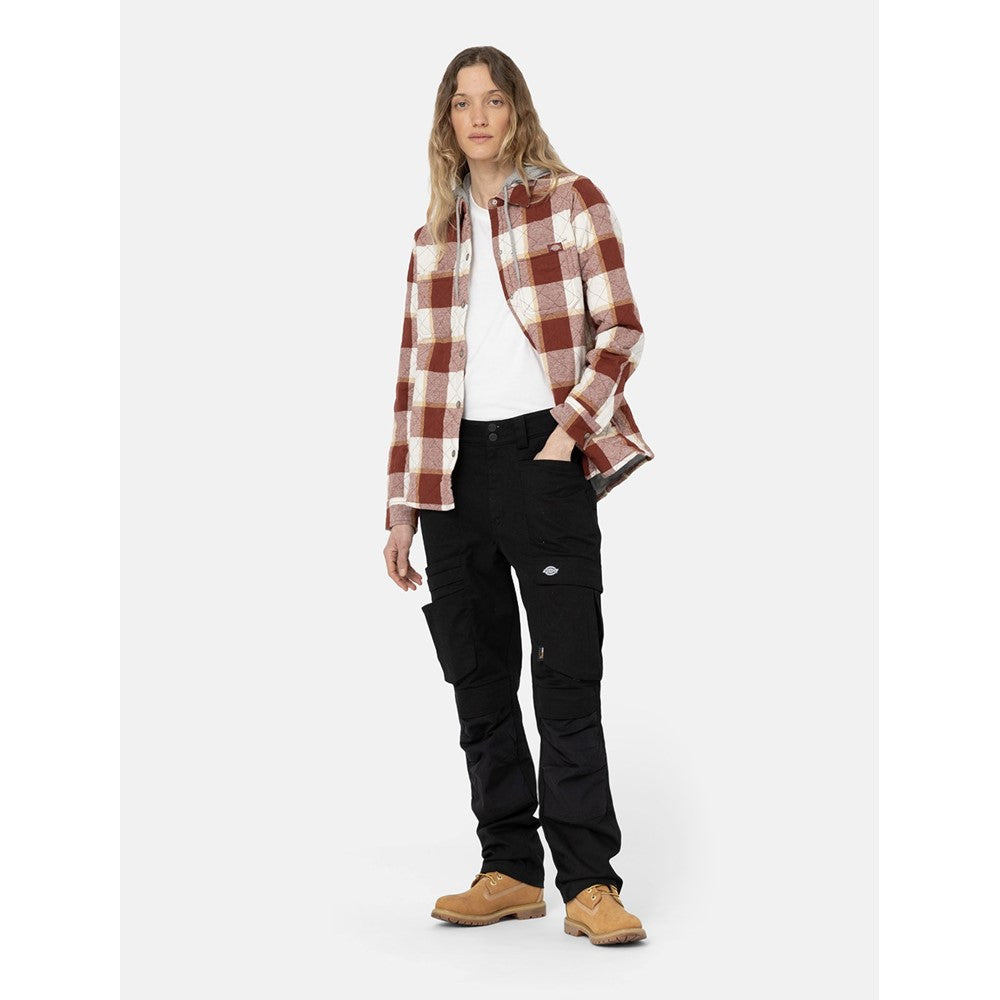 Women's Dickies Flannel Shirt Jacket