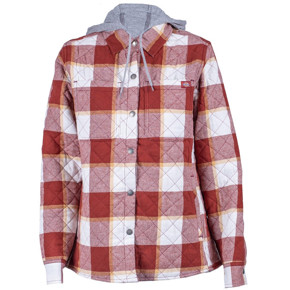 Women's Dickies Flannel Shirt Jacket