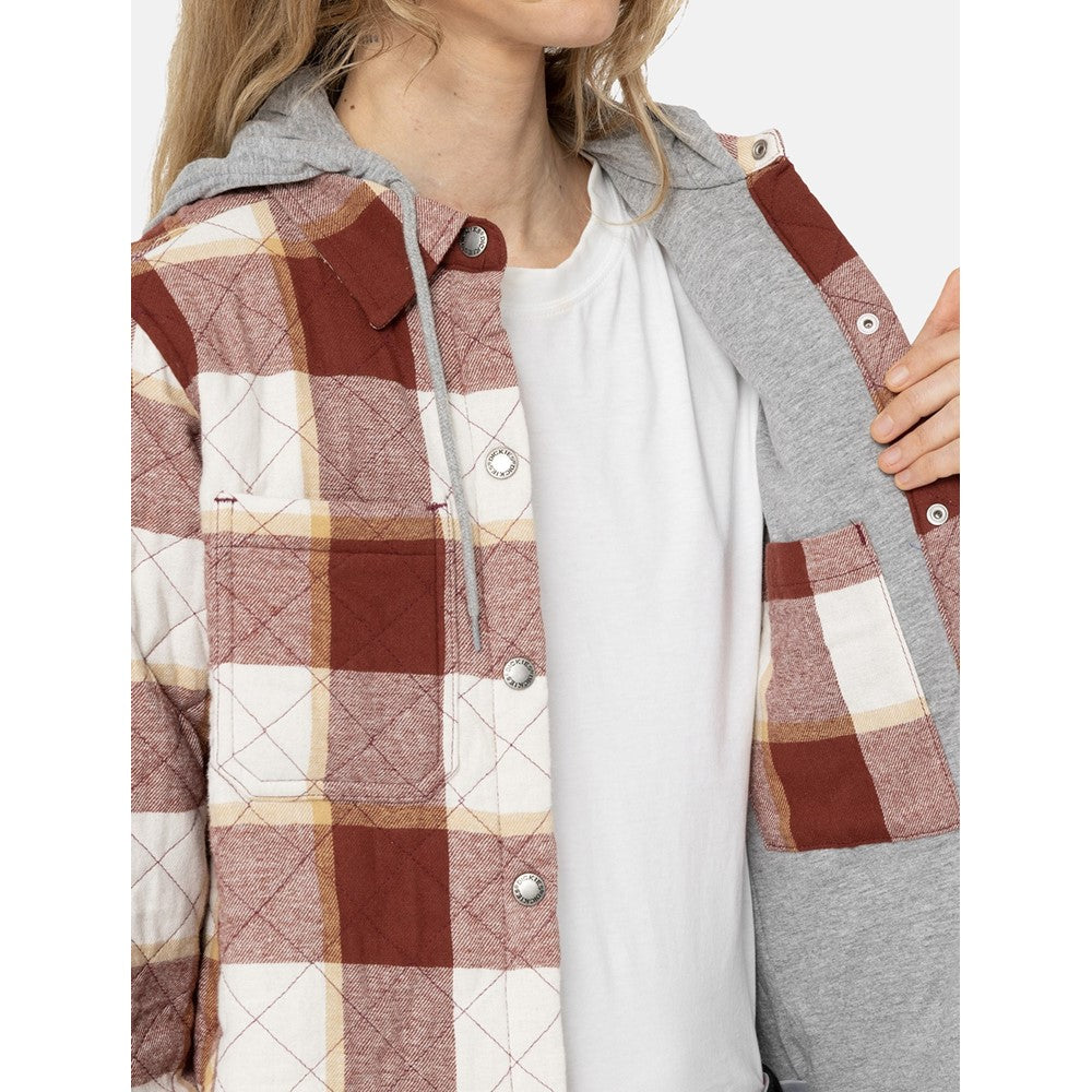 Women's Dickies Flannel Shirt Jacket