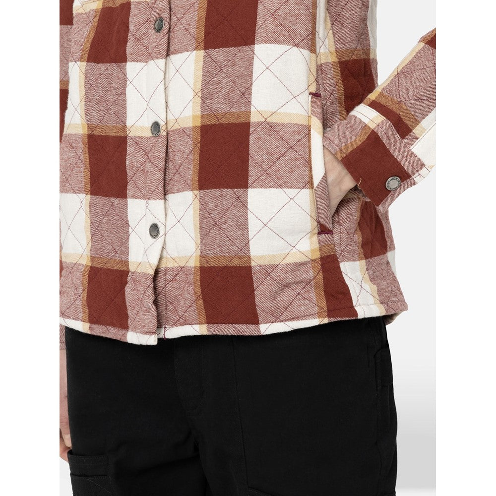 Women's Dickies Flannel Shirt Jacket