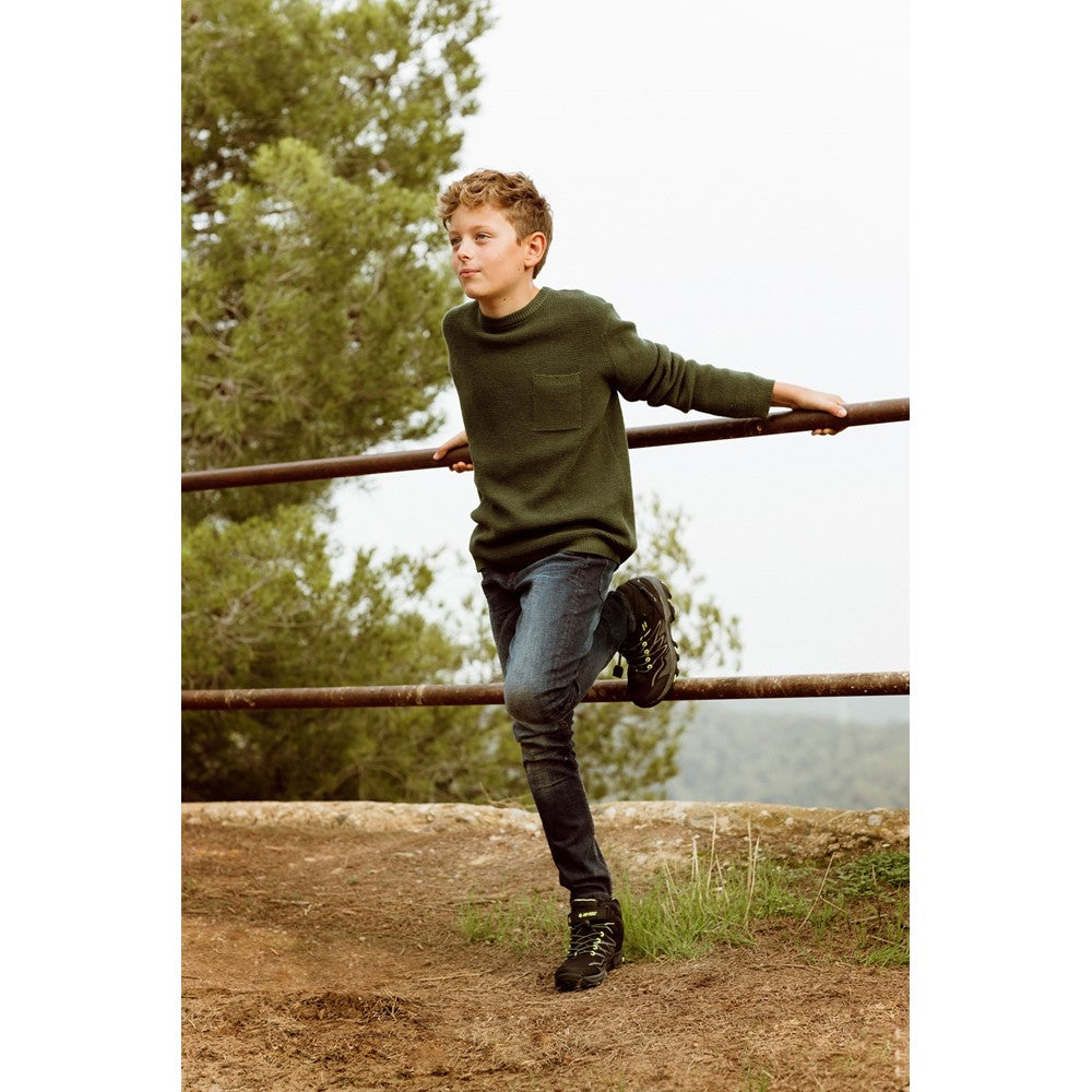 Boys' Hi-Tec Blackout Mid Boots