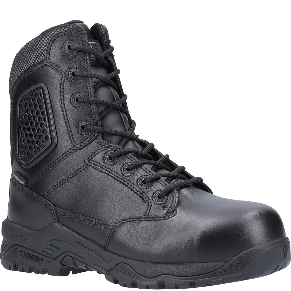 Unisex Magnum Strike Force 8.0 Side-Zip CT CP WP Uniform Safety Boot