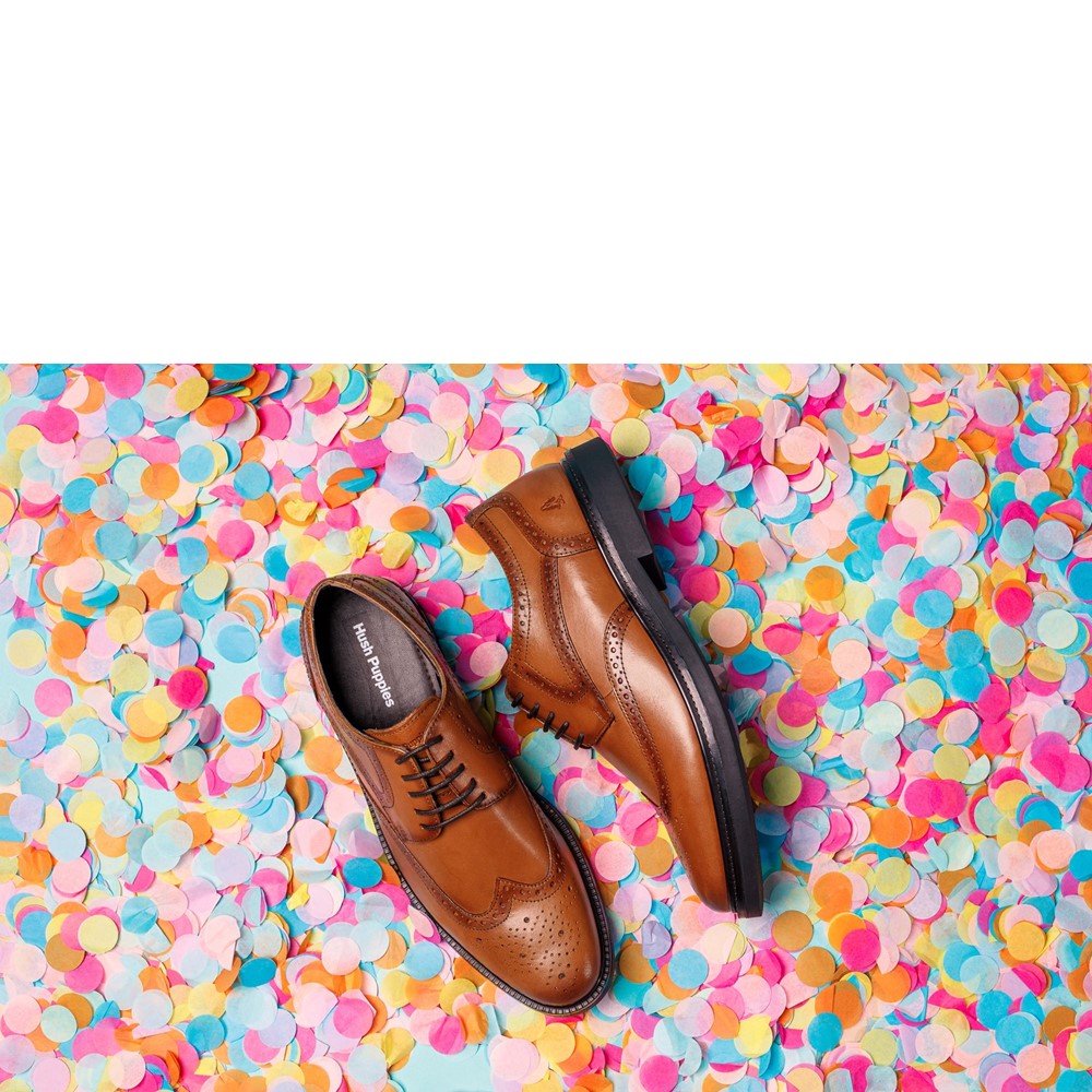 Men's Hush Puppies Kingston Brogue