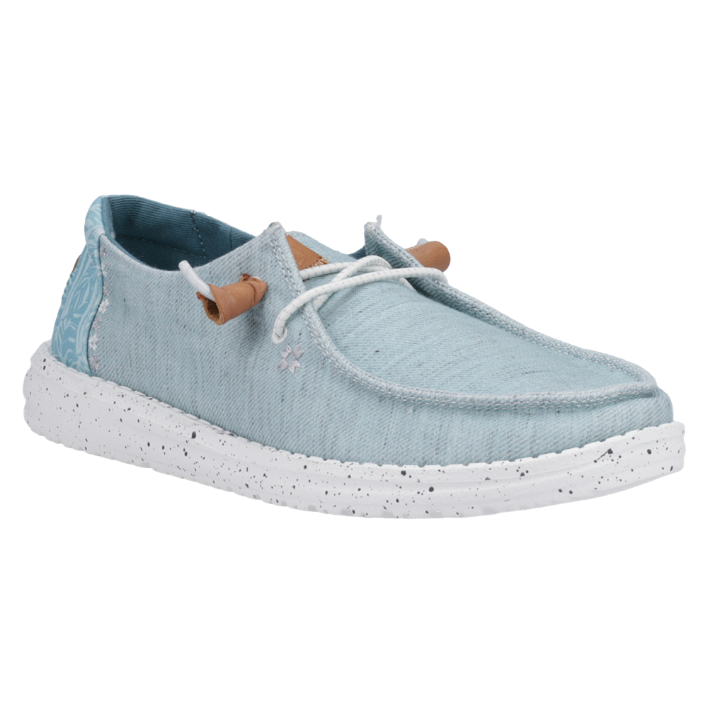 Women's HEYDUDE Wendy Heathered Slub Tropical Shoe