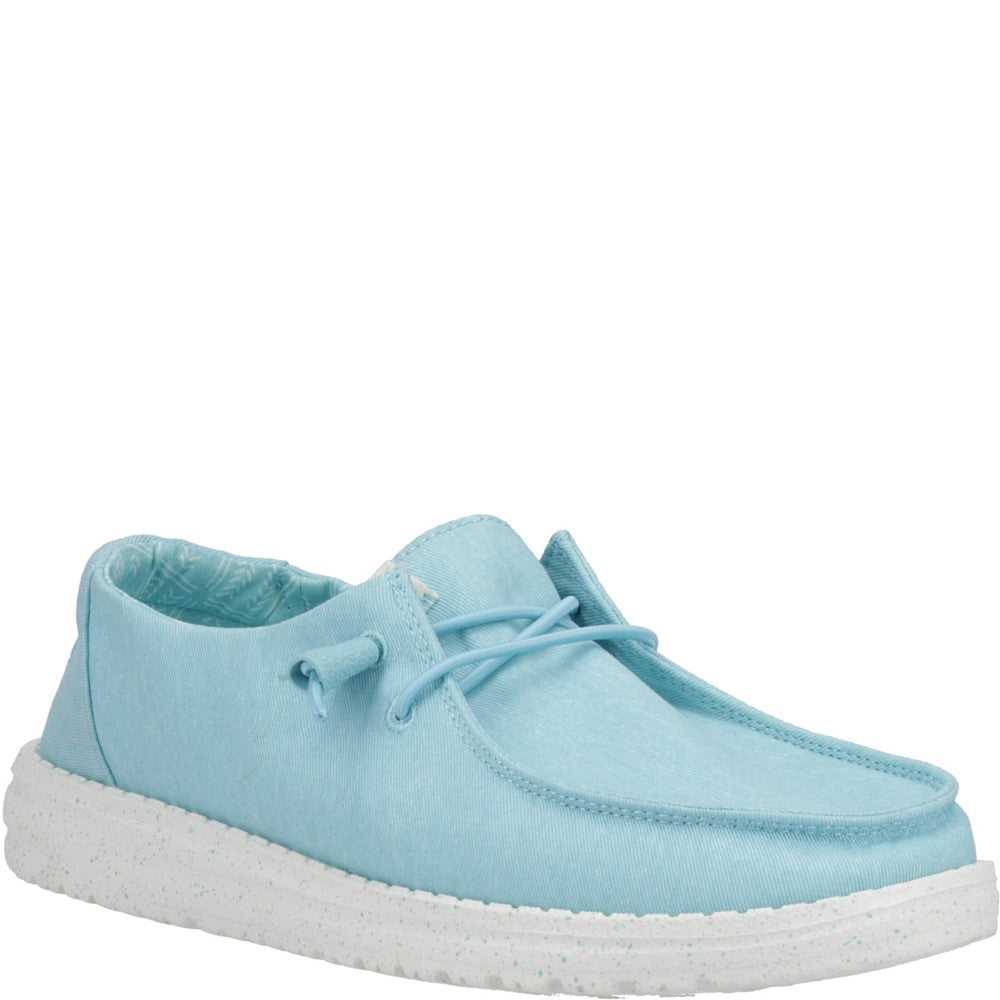 Women's HEYDUDE Wendy Stretch Canvas Slip on Shoe