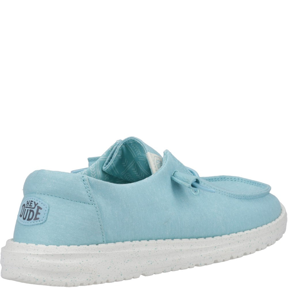 Women's HEYDUDE Wendy Stretch Canvas Slip on Shoe