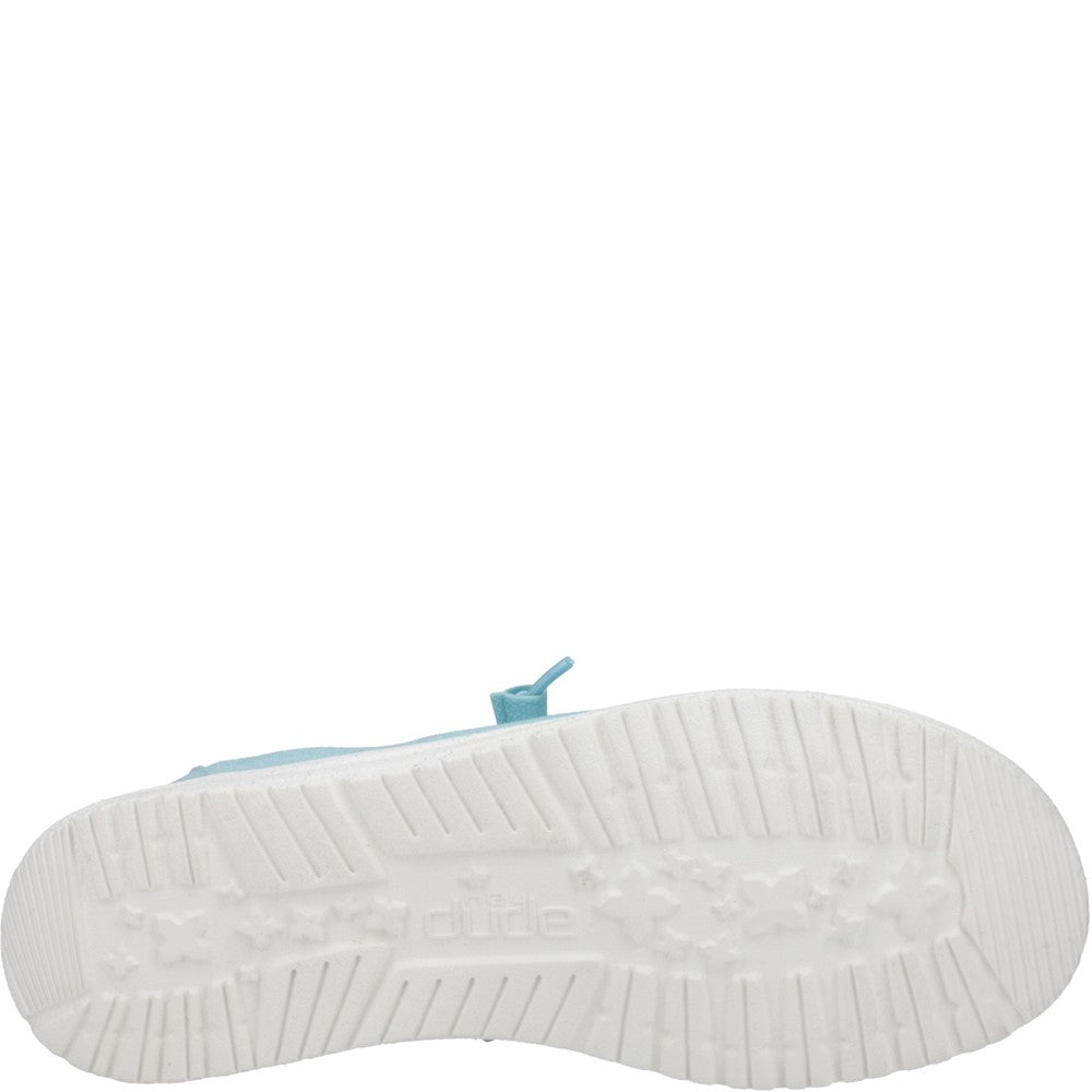 Women's HEYDUDE Wendy Stretch Canvas Slip on Shoe