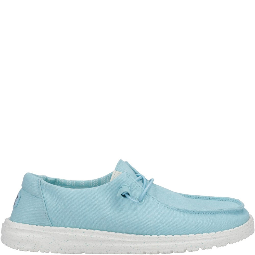 Women's HEYDUDE Wendy Stretch Canvas Slip on Shoe