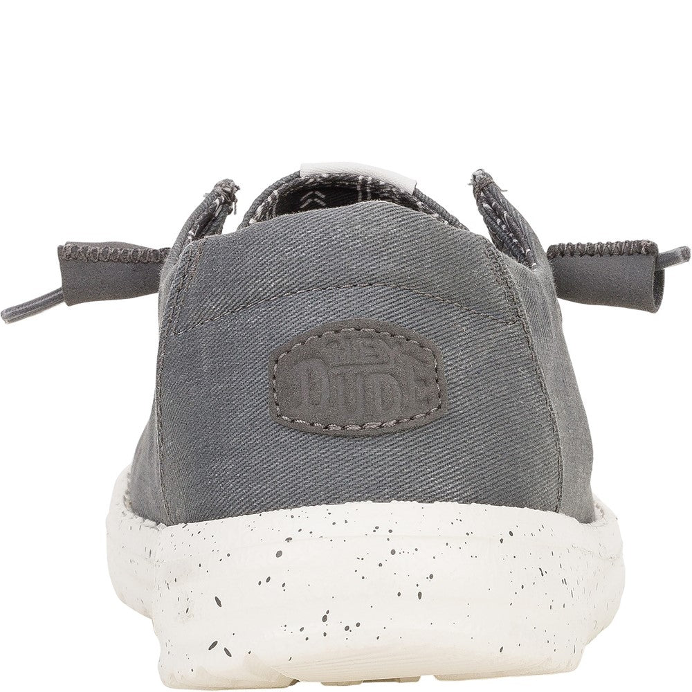 Women's HEYDUDE Wendy Stretch Canvas Slip on Shoe