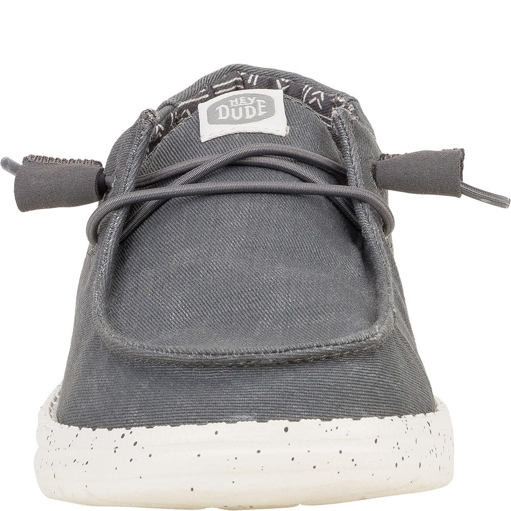 Women's HEYDUDE Wendy Stretch Canvas Slip on Shoe