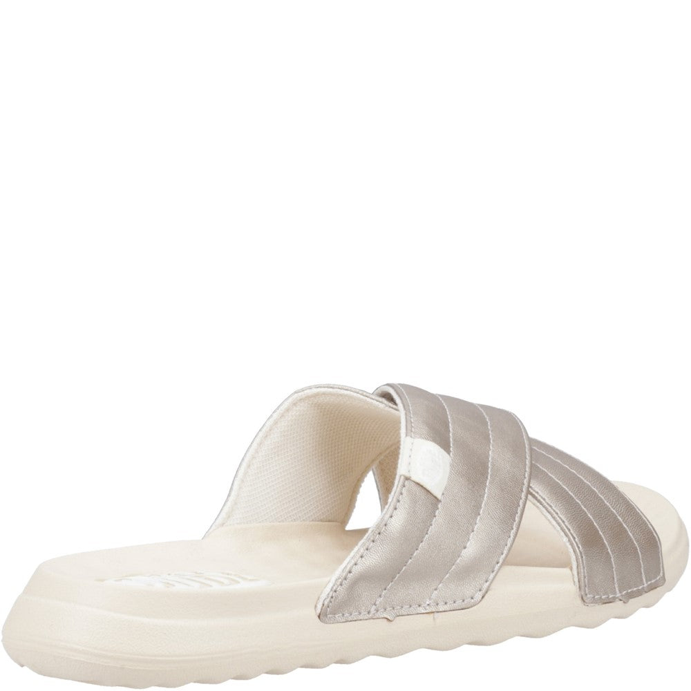 Women's HEYDUDE Christi Slide Distressed Sandal
