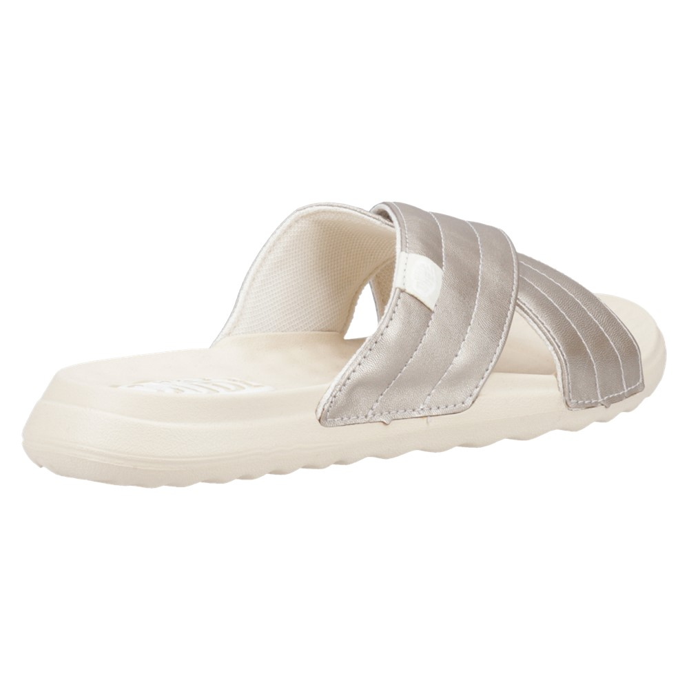 Women's HEYDUDE Christi Slide Distressed Sandal