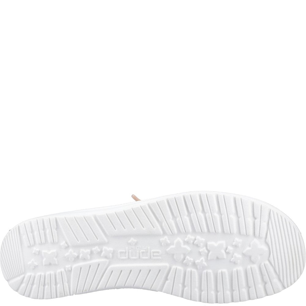 Women's HEYDUDE Wendy Metallic Sparkle Shoe