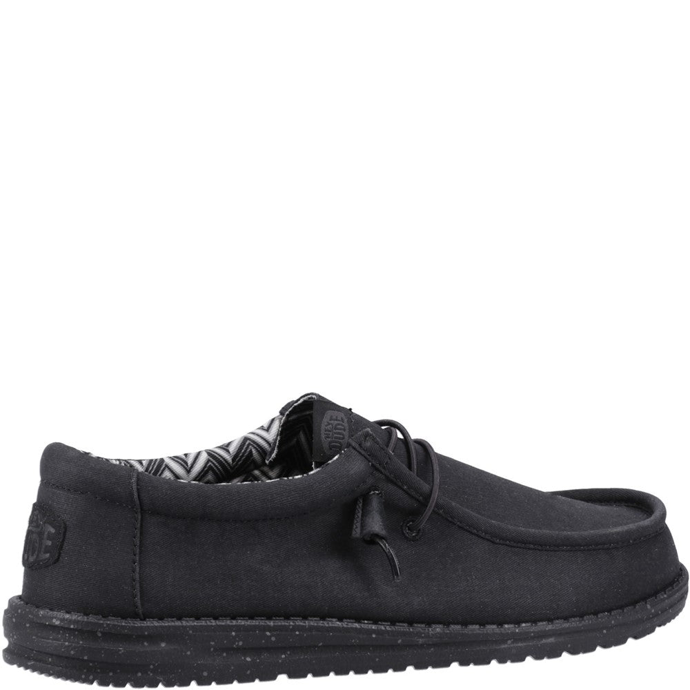 Men's HEYDUDE Wally Stretch Canvas Slip on Shoe