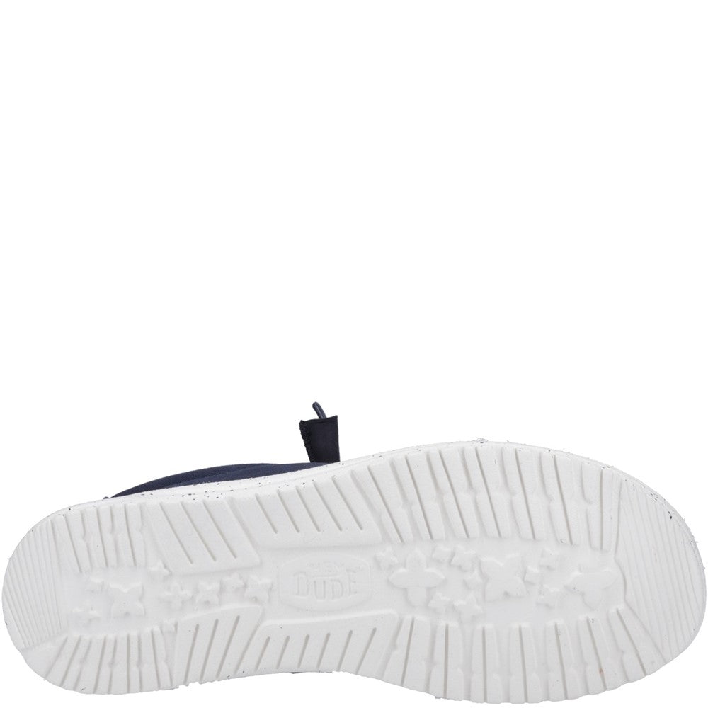 Men's HEYDUDE Wally Stretch Canvas Slip on Shoe