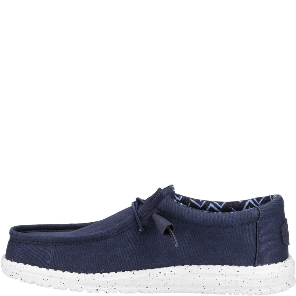 Men's HEYDUDE Wally Stretch Canvas Slip on Shoe