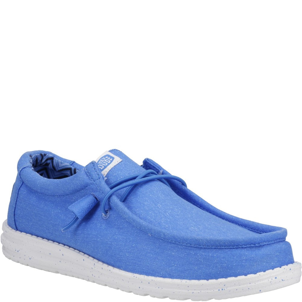 Men's HEYDUDE Wally Stretch Canvas Slip on Shoe